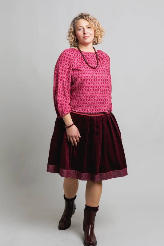 Rockmacherin Zibeba Trachtenrock Mit überraschend Weichem Baumwoll-Cord