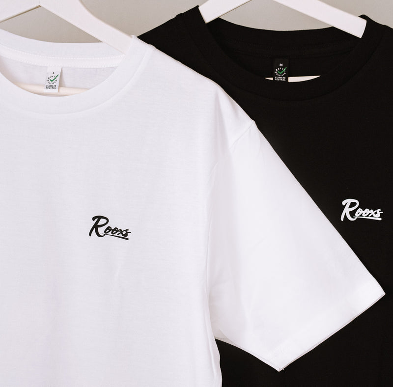 Rooxs T-Shirt aus Bio-Baumwolle mit 3D-Logo