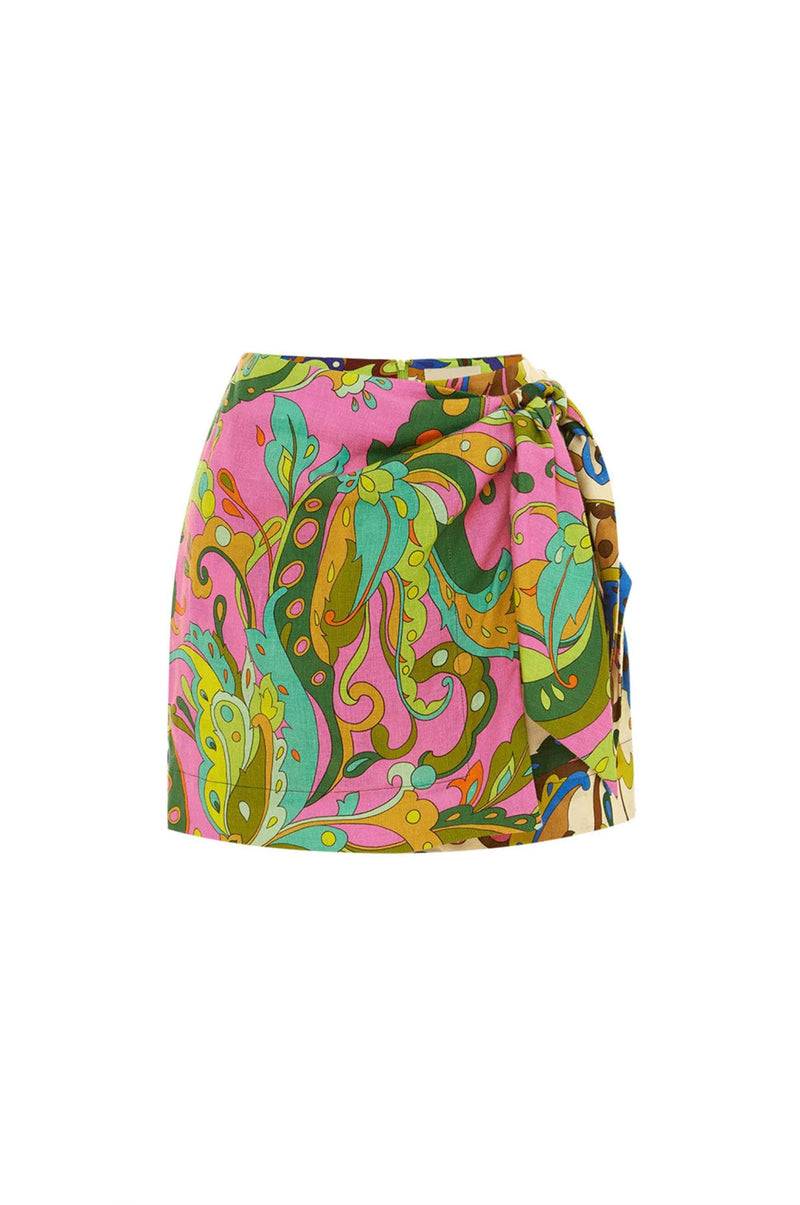 ALEMAIS Wickelrock Pink | Multicolor