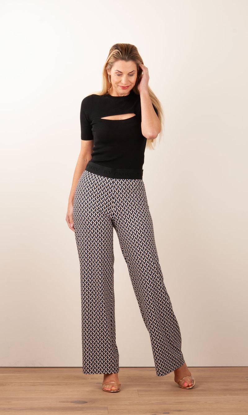 Cambio Hose „Allison“ Beige | Braun | Blau | Schwarz