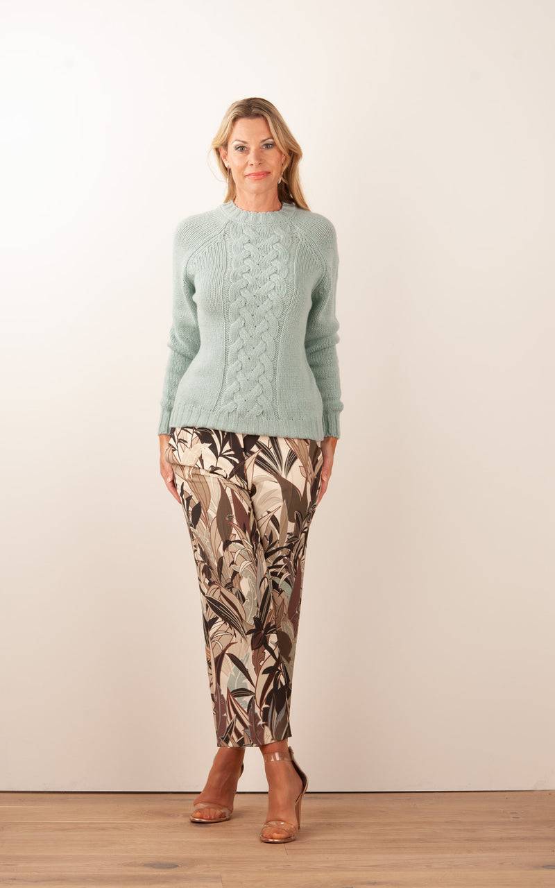 Cambio Hose „Claire“ Beige | Braun