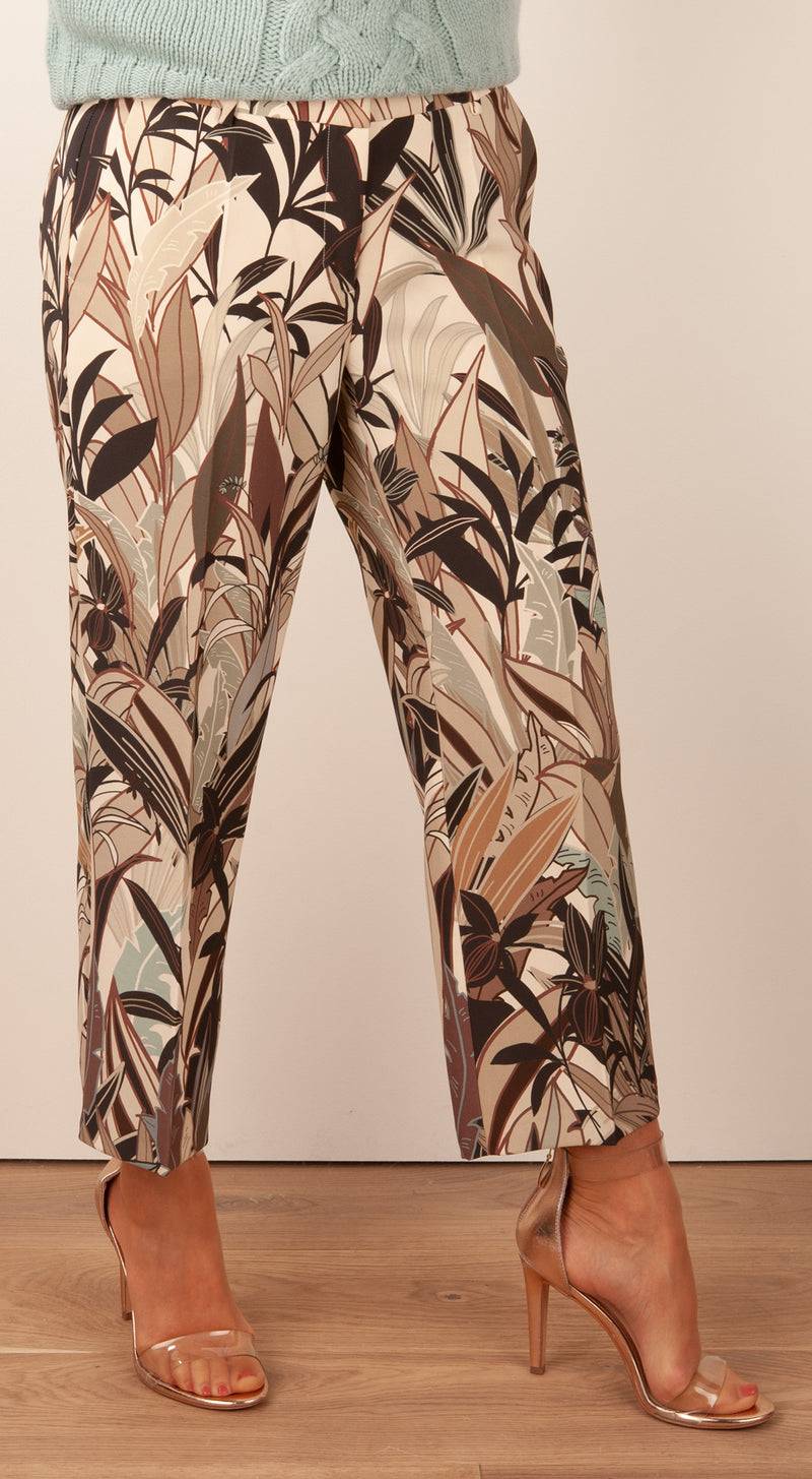 Cambio Hose „Claire“ Beige | Braun