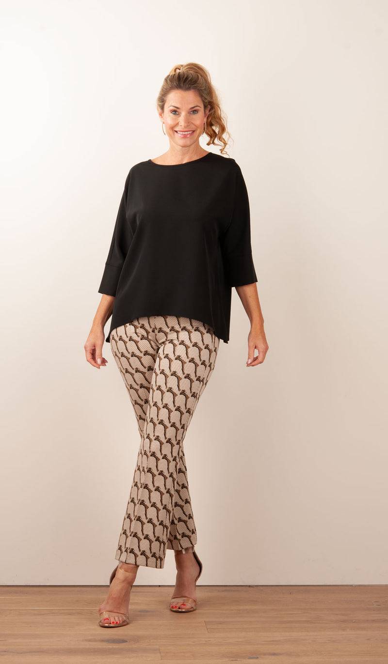 Cambio Hose „Faith“ Beige | Gold | Schwarz