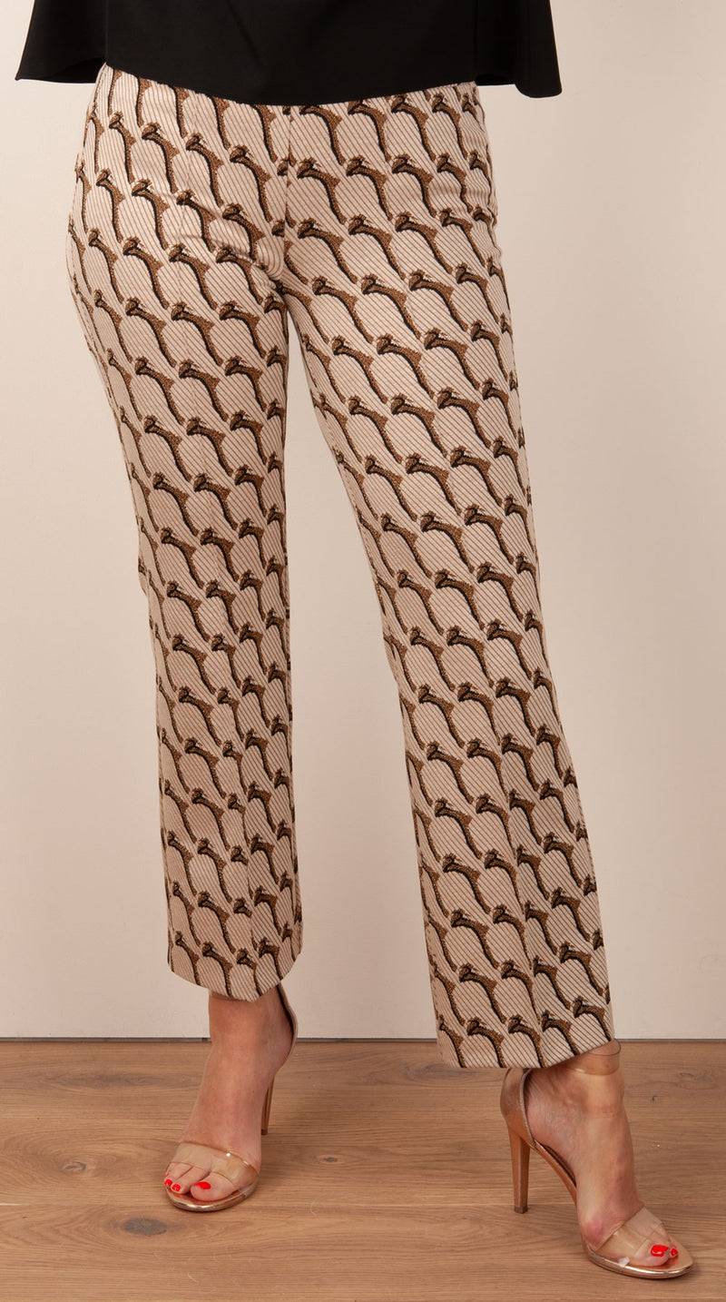 Cambio Hose „Faith“ Beige | Gold | Schwarz