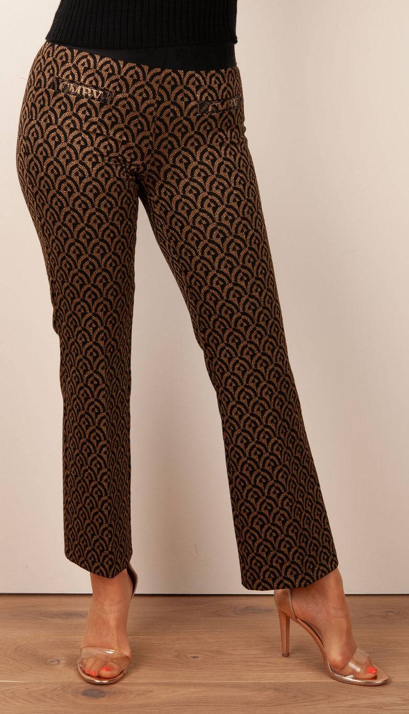 Cambio Hose „Faith“ Gold | Schwarz