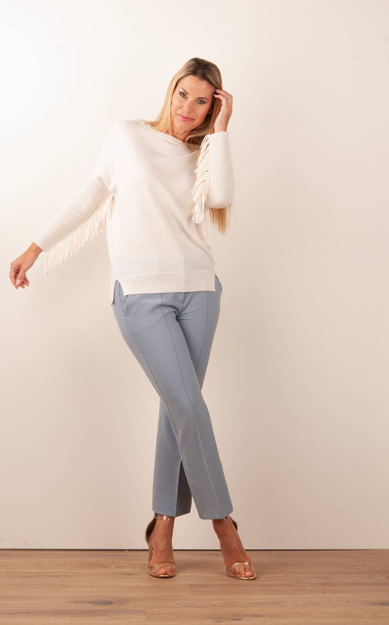 Cambio Hose „Farah“ Graublau