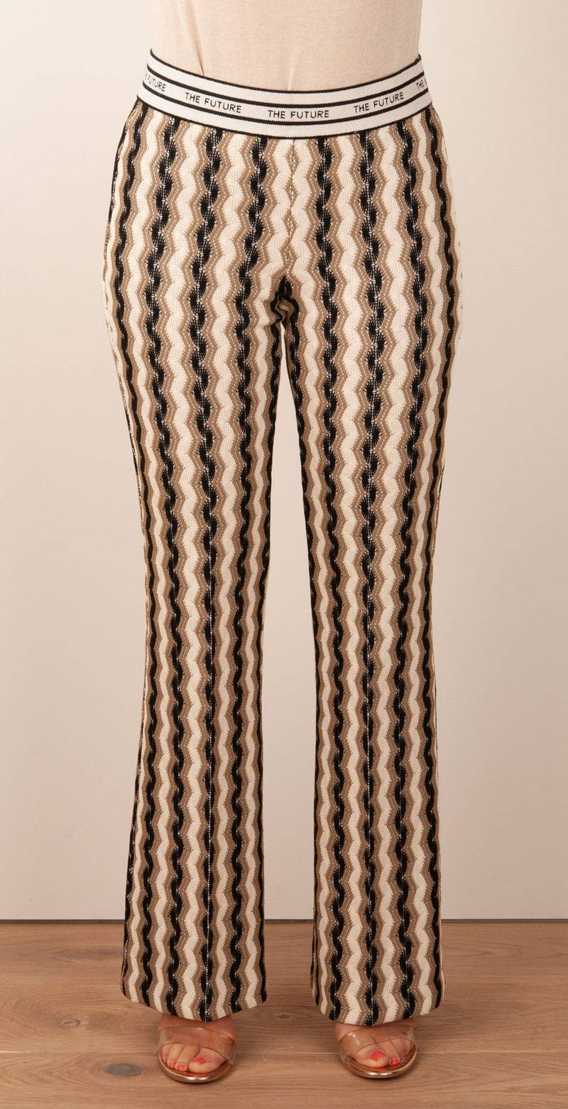 Cambio Hose „Francis“ Creme | Beige | Schwarz