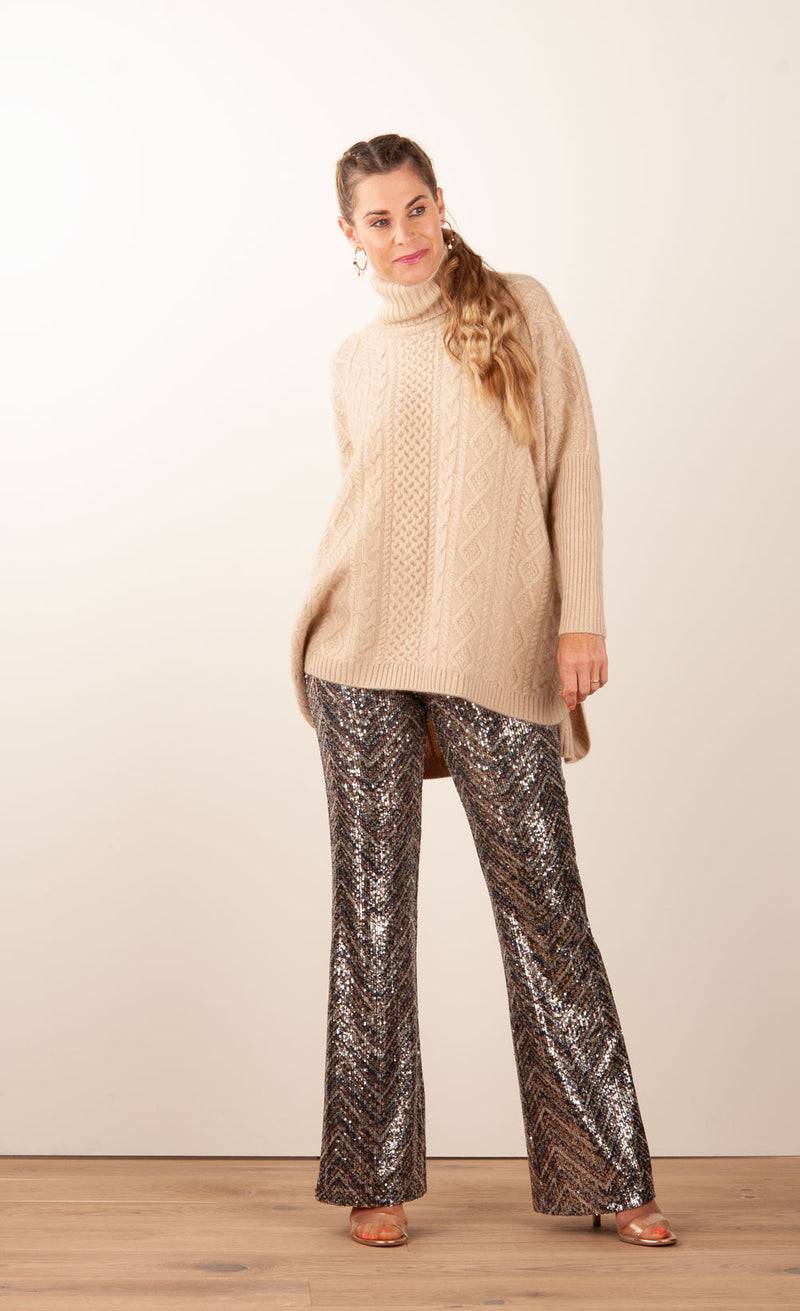 Cambio Hose „Francis“ Silber | Gold | Kupfer