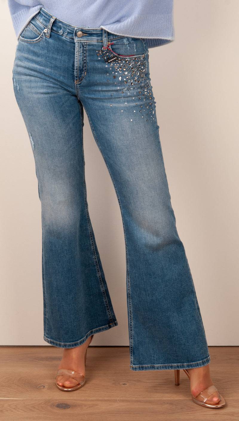 Cambio Jeans „Fabienne“ Blau