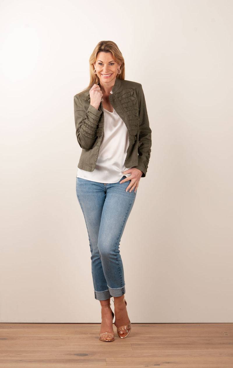 Cambio Jeans „Pina“ Blau