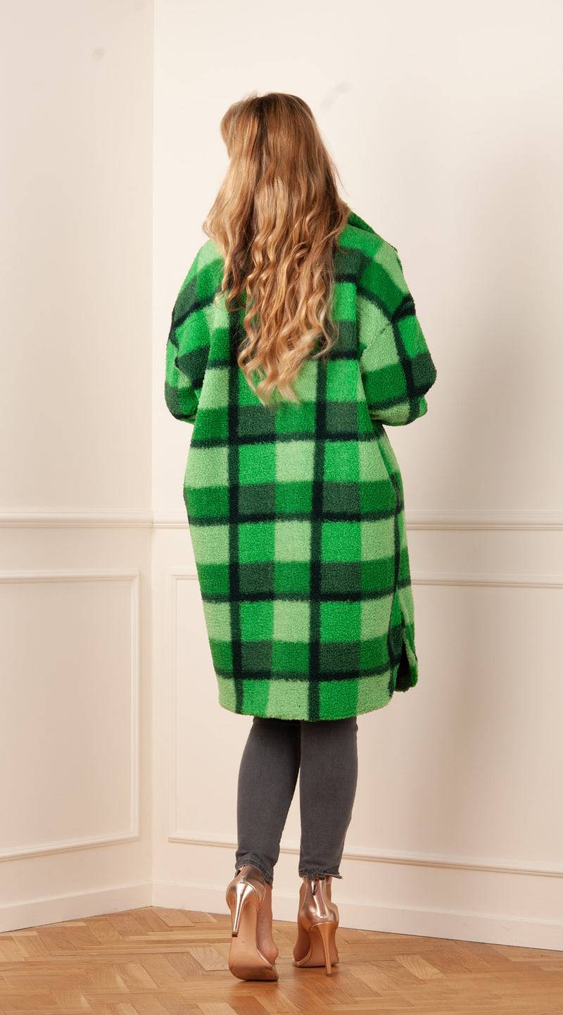 Candy Mantel „Bully“ Grün | Dunkelgrün