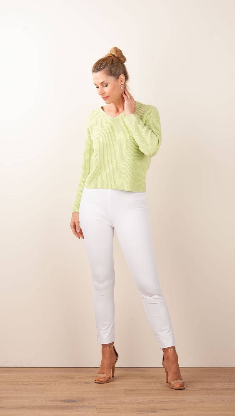 Candy Pullover Apfelgrün