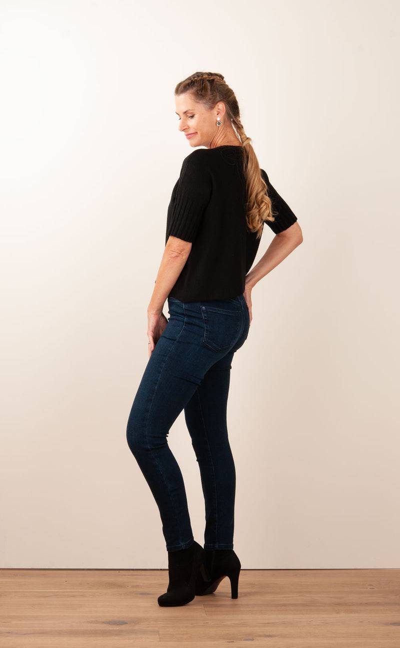 Candy Pullover „Strass“ Schwarz