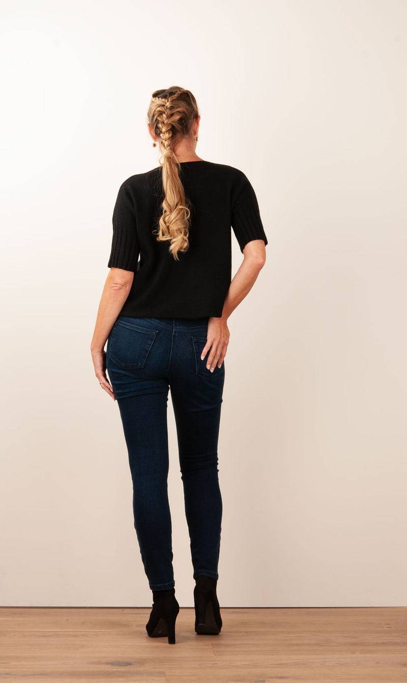 Candy Pullover „Strass“ Schwarz