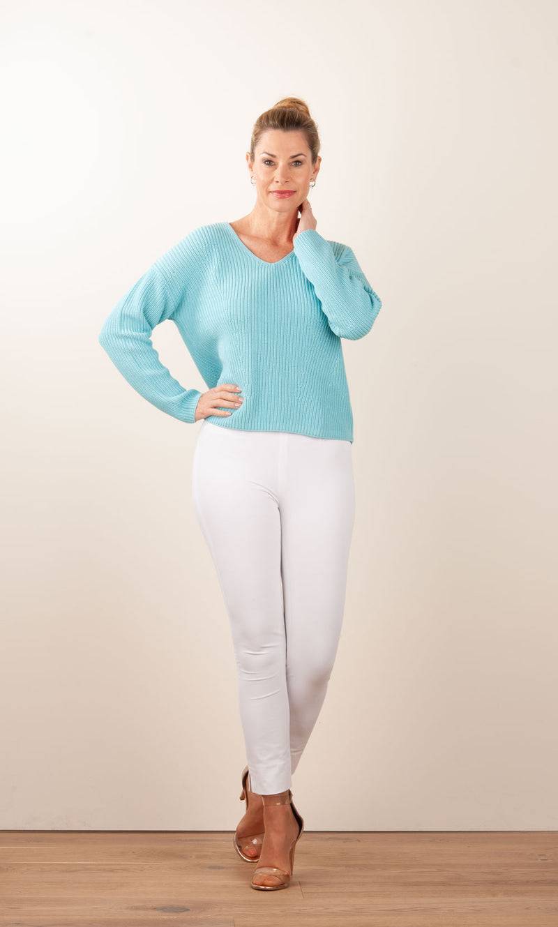 Candy Pullover Türkis