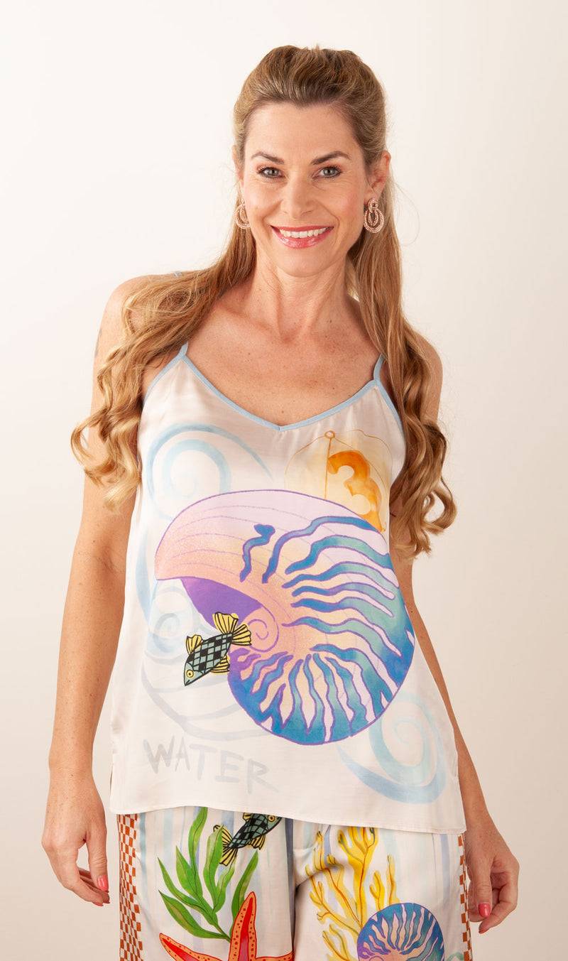 Candy Top Beige | Multicolor