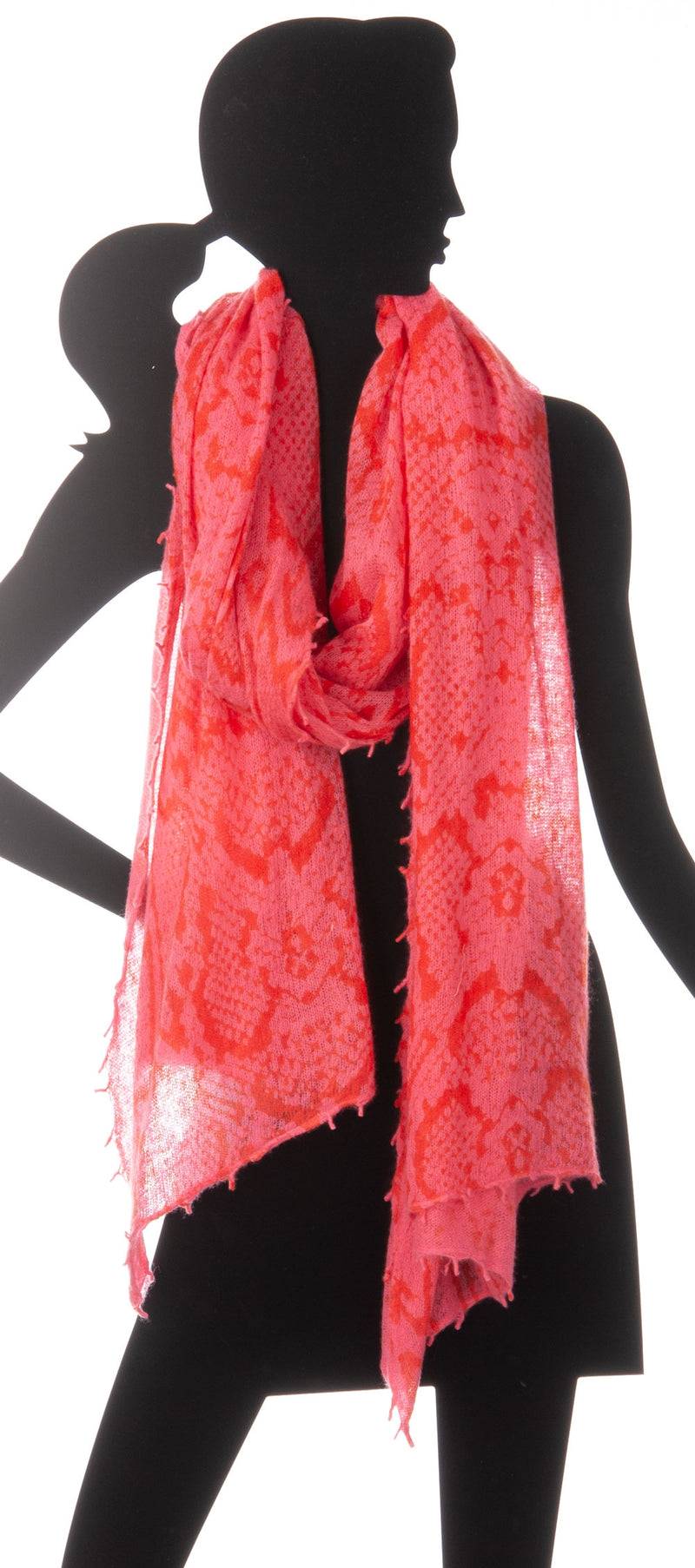 Cute Stuff Schal Pink | Koralle