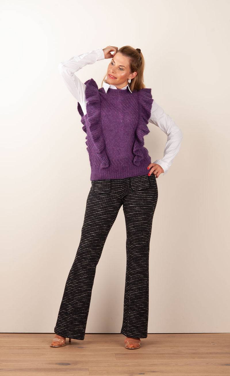 Dea Kudibal Pullunder „Mitze“ Melange Lila