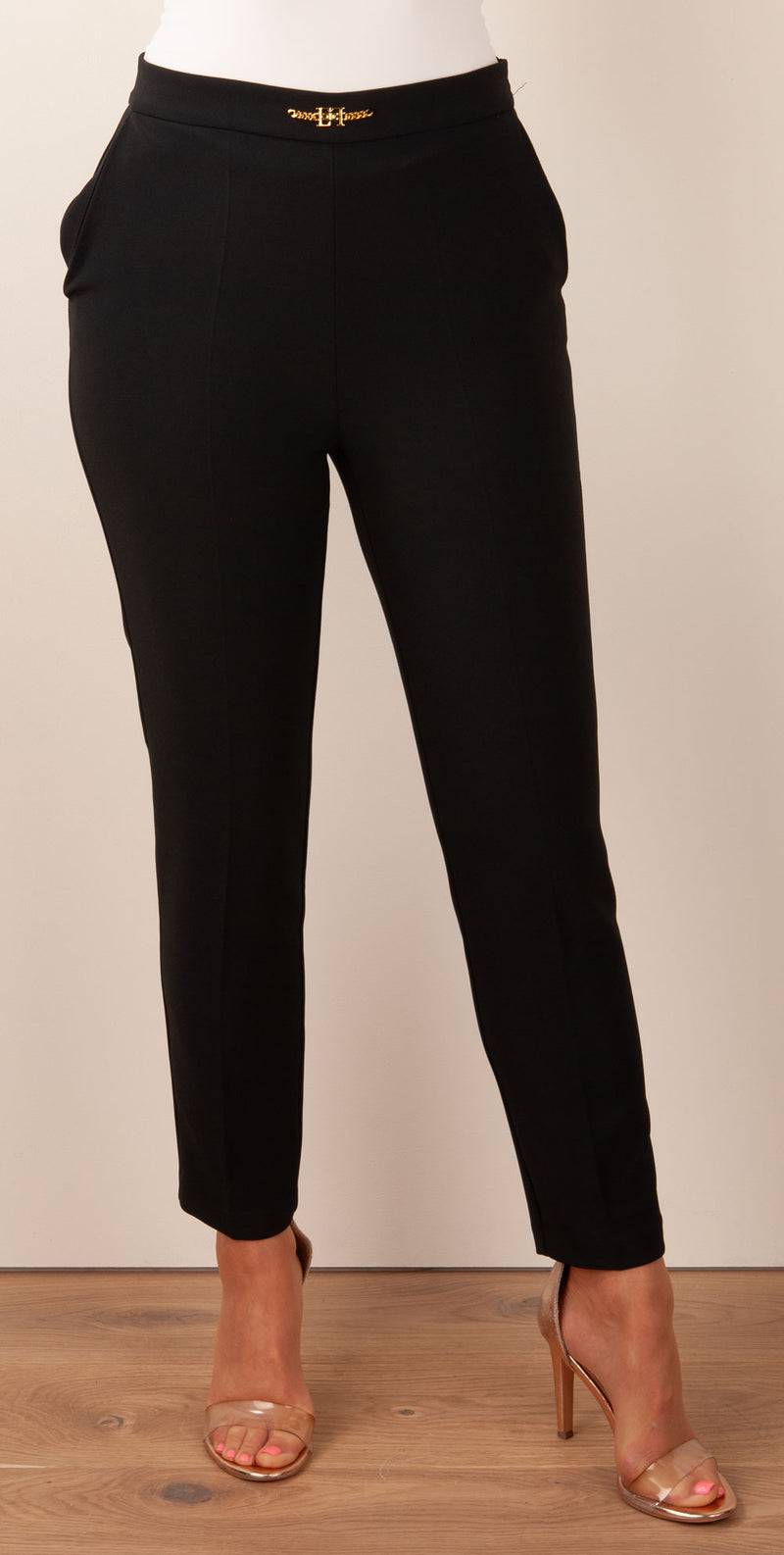 Elisabetta Franchi Hose „Daily“ Schwarz