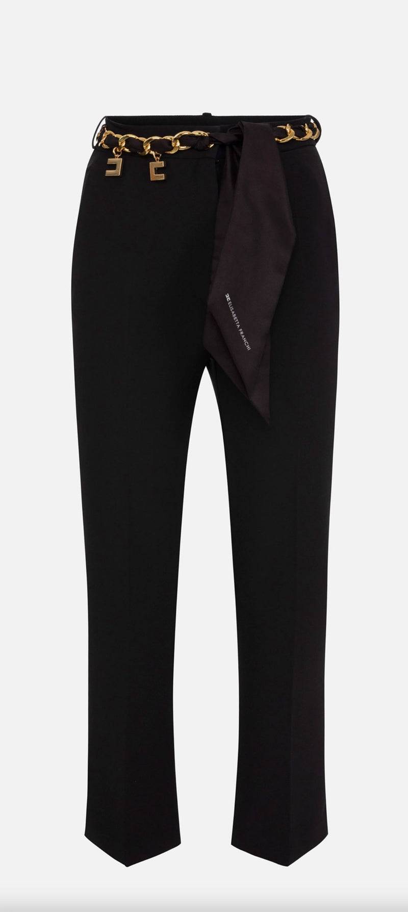 Elisabetta Franchi Hose „Daily“ Schwarz