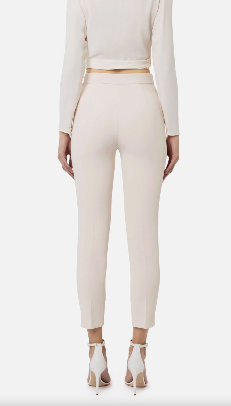 Elisabetta Franchi Hose Hellbeige