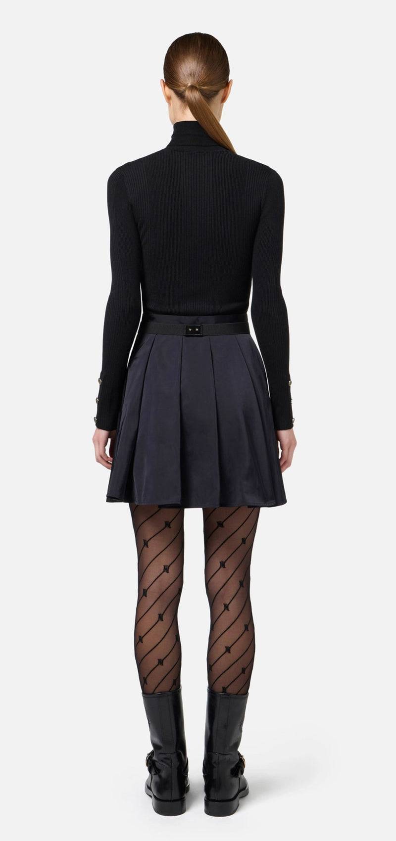 Elisabetta Franchi Kleid Schwarz