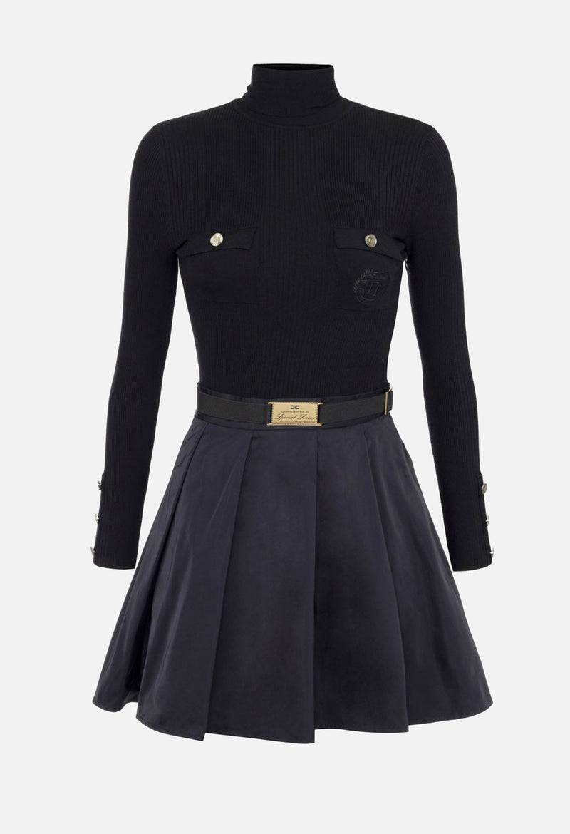 Elisabetta Franchi Kleid Schwarz