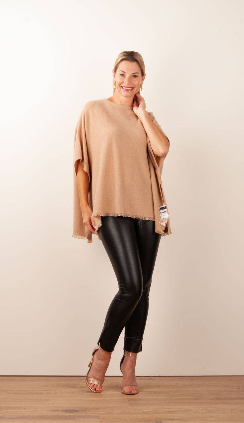 Fleur Kaschmir Pullover Camel
