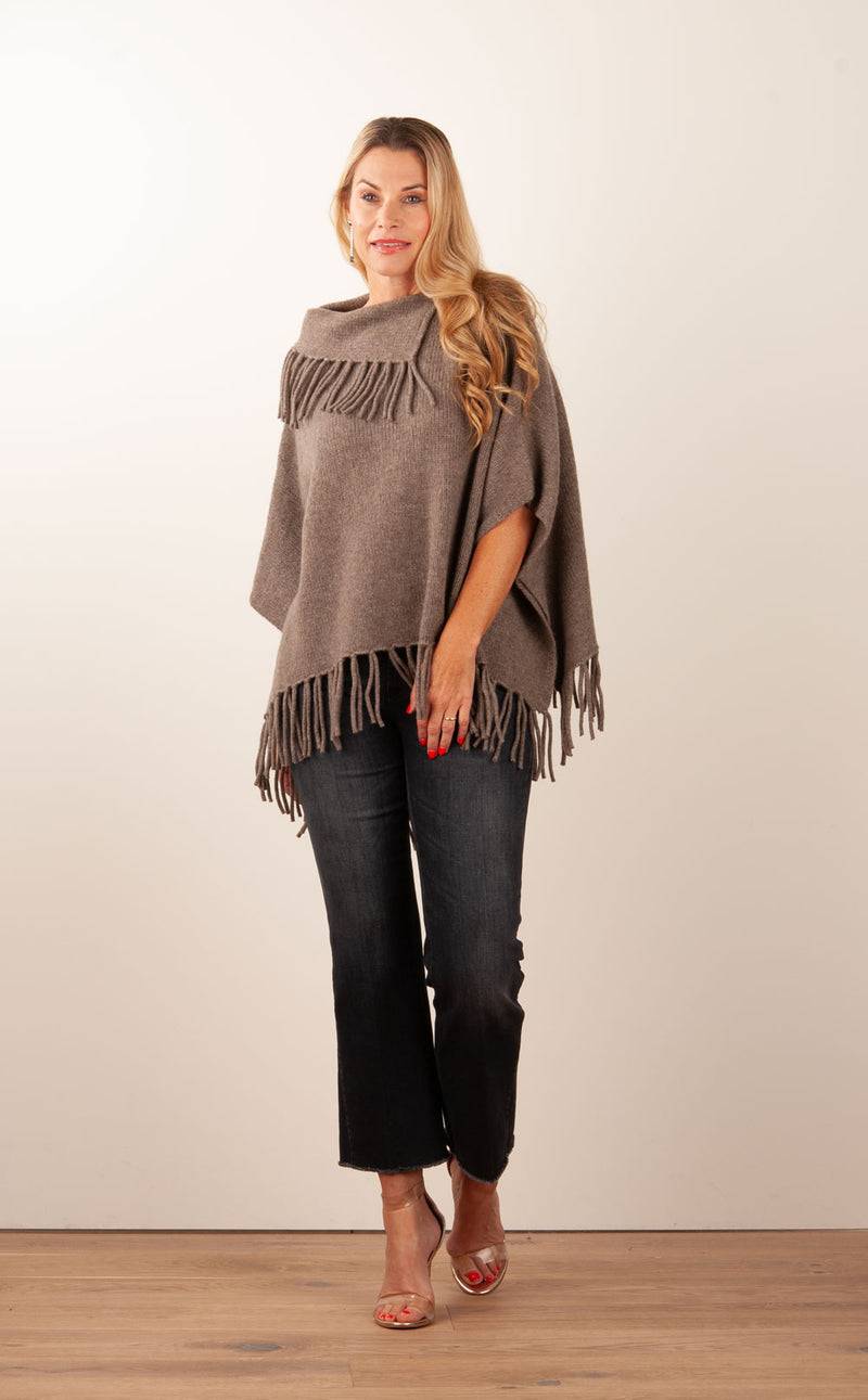 Fleur Pullover Walnuss