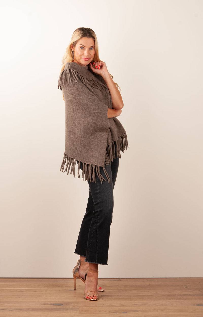 Fleur Pullover Walnuss