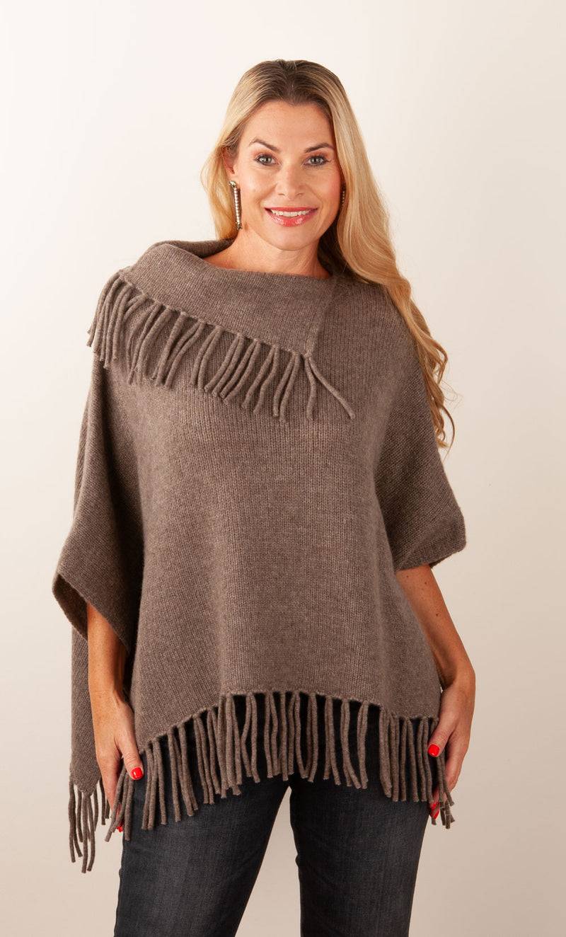 fleur Pullover Walnuss