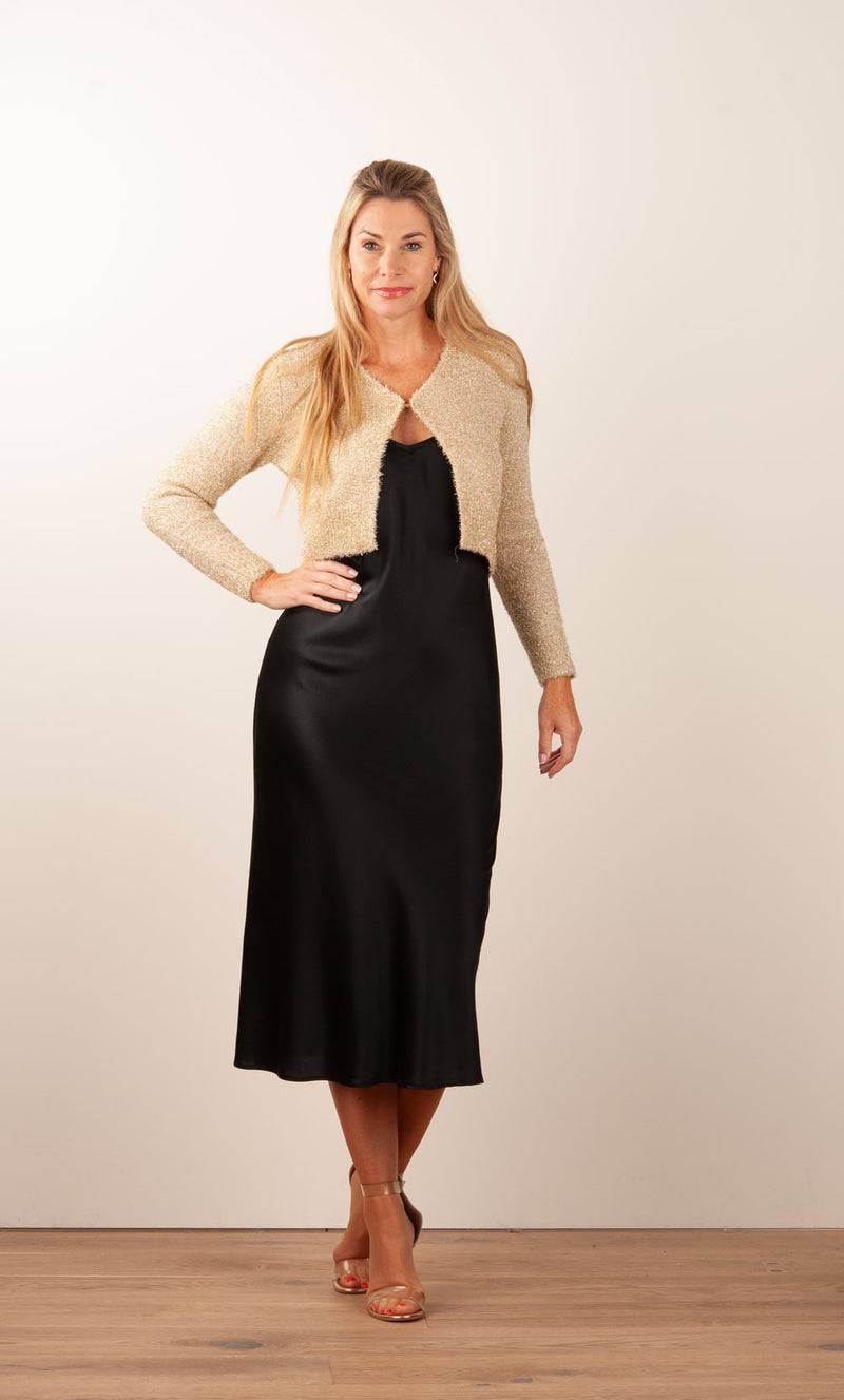 Fleur Strickjacke Gold