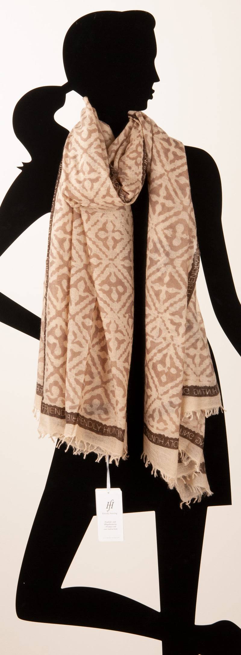 Friendly Hunting Schal Beige | Taupe