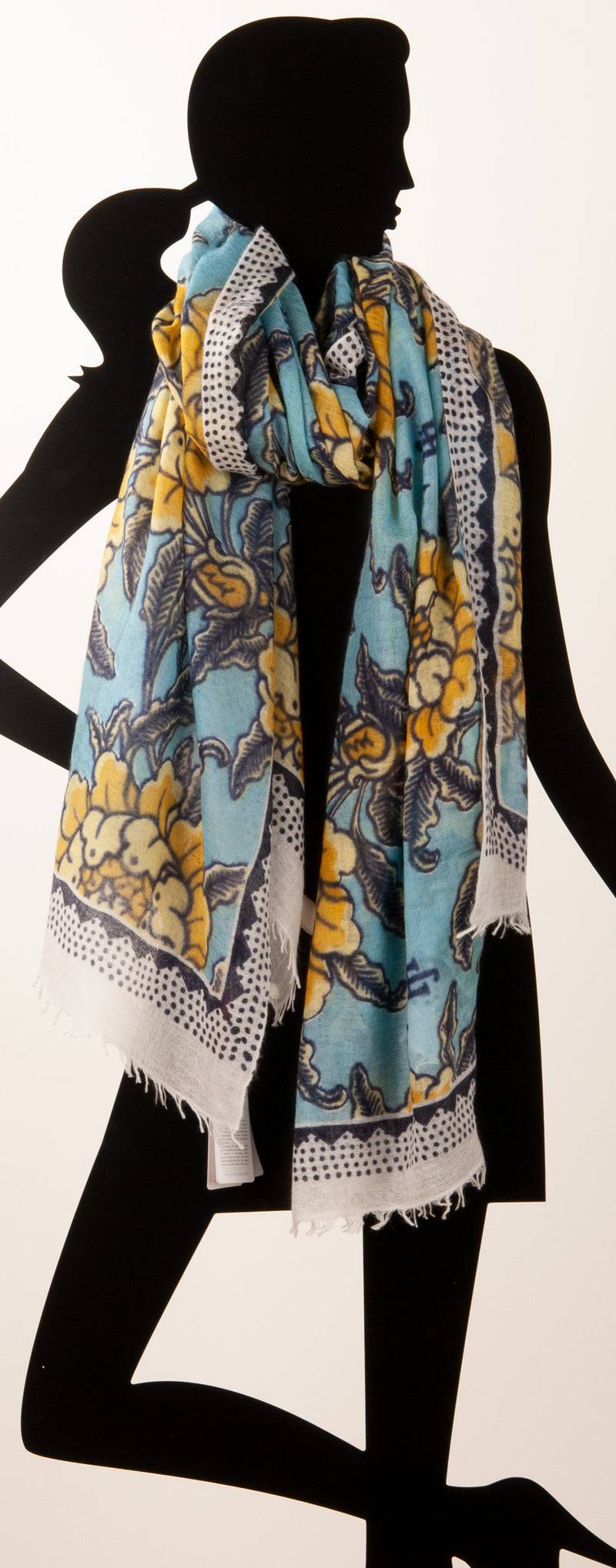 Friendly Hunting Schal Blau | Multicolor