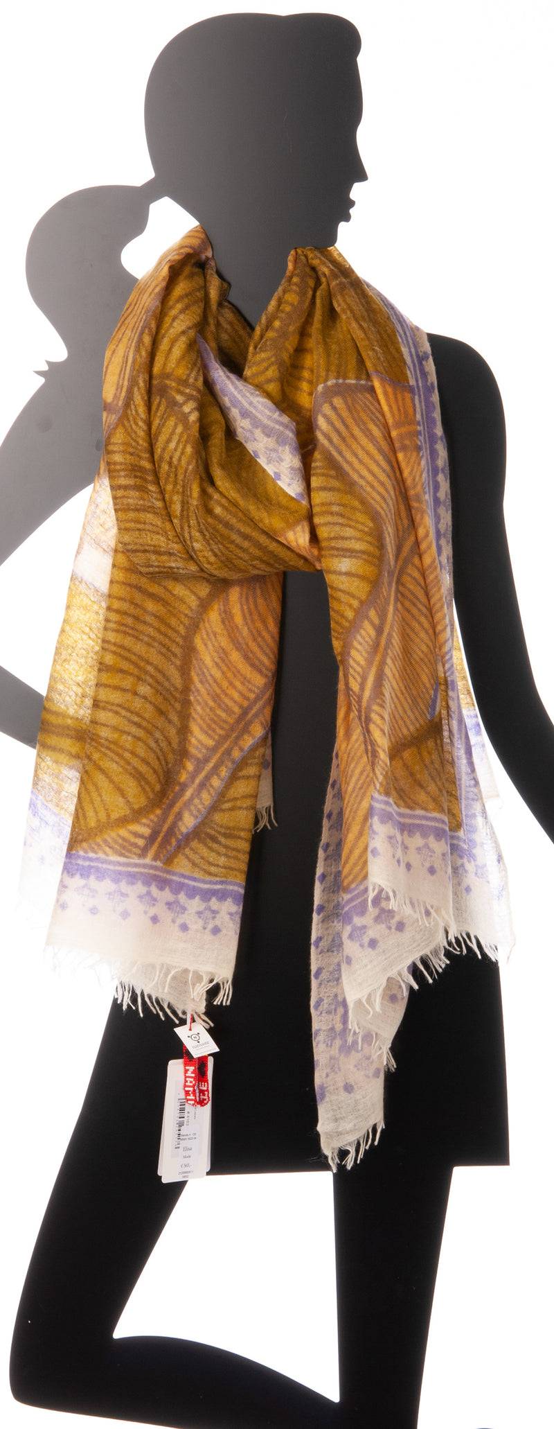 Friendly Hunting Schal Gelb | Lila | Multicolor