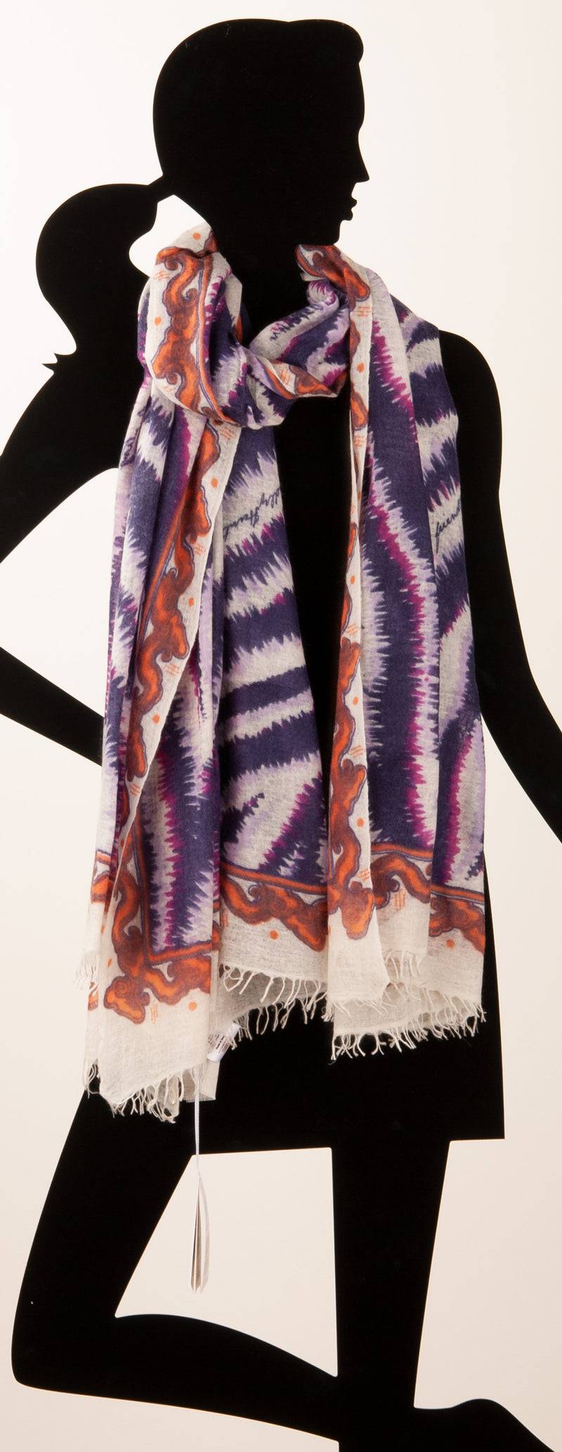 Friendly Hunting Schal Lila | Beere | Multicolor