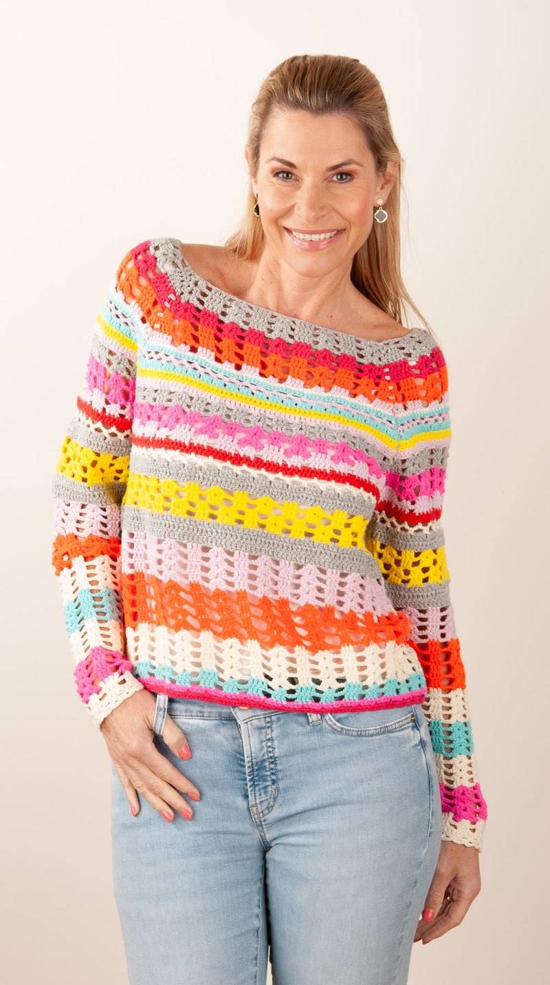 Grace Pullover Grau | Multicolor