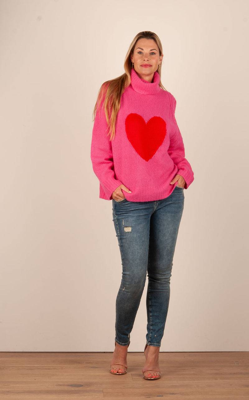 Grace Pullover Pink | Rot