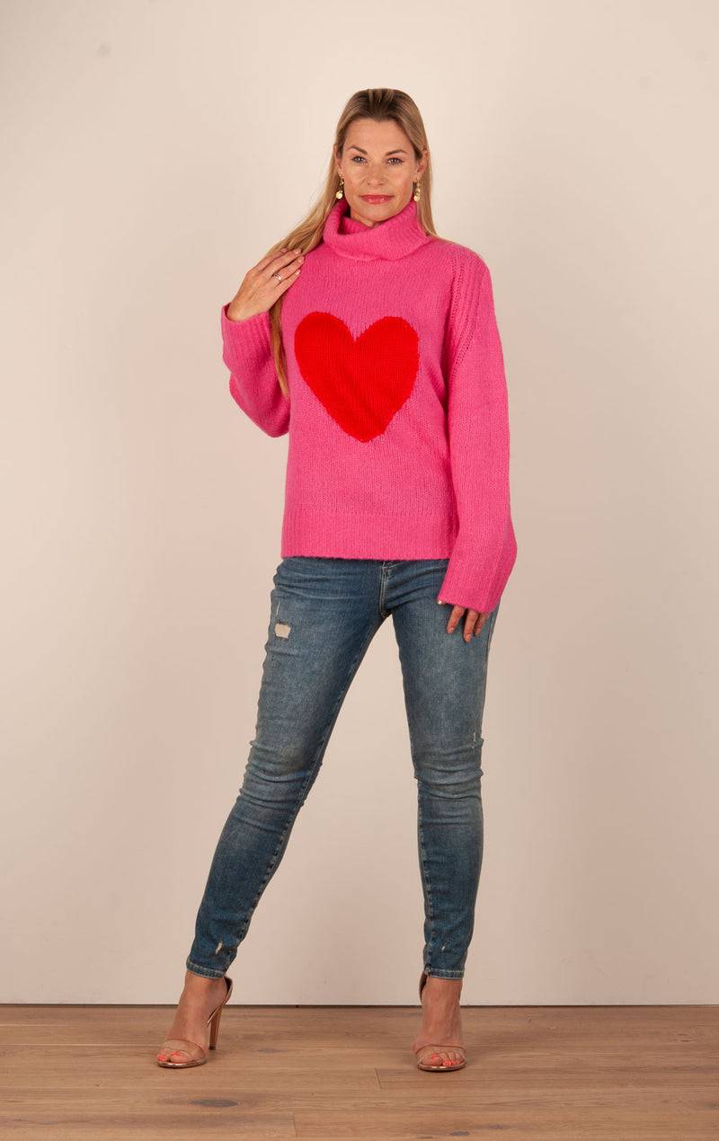 Grace Pullover Pink | Rot