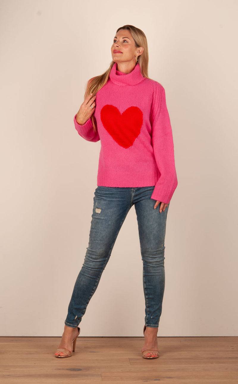 Grace Pullover Pink | Rot