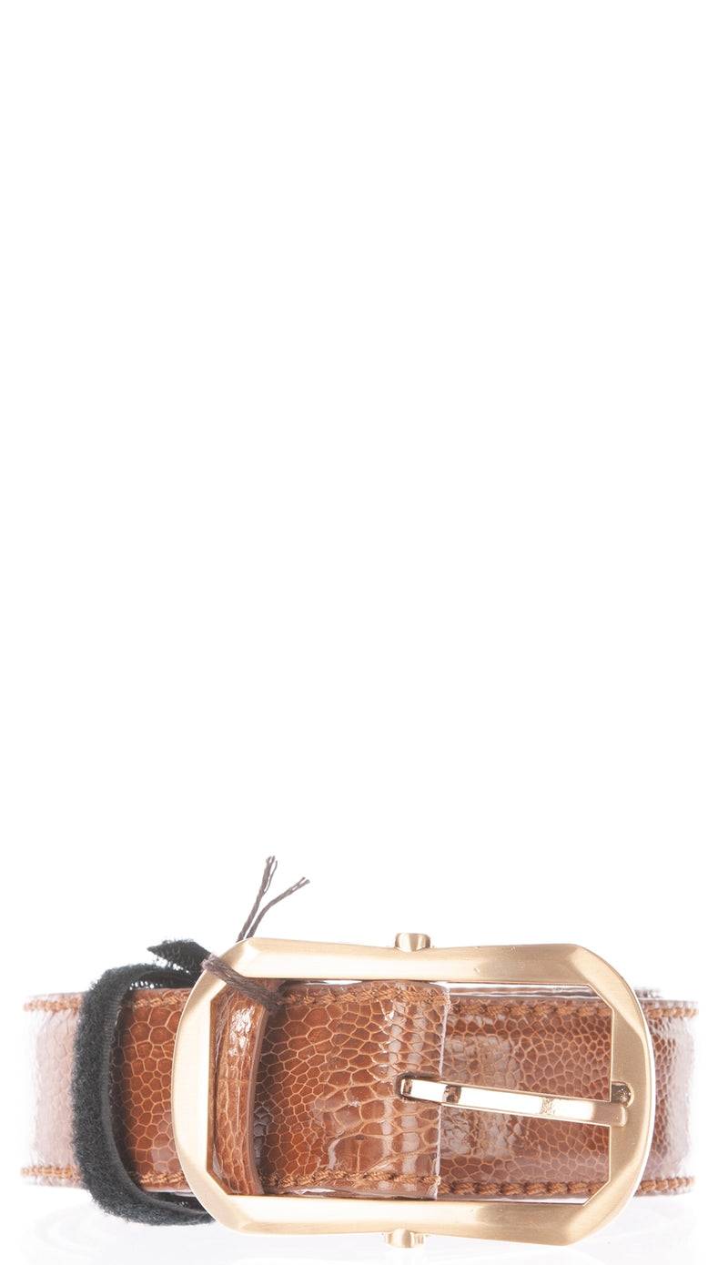 Gürtel „Strauß“ Camel