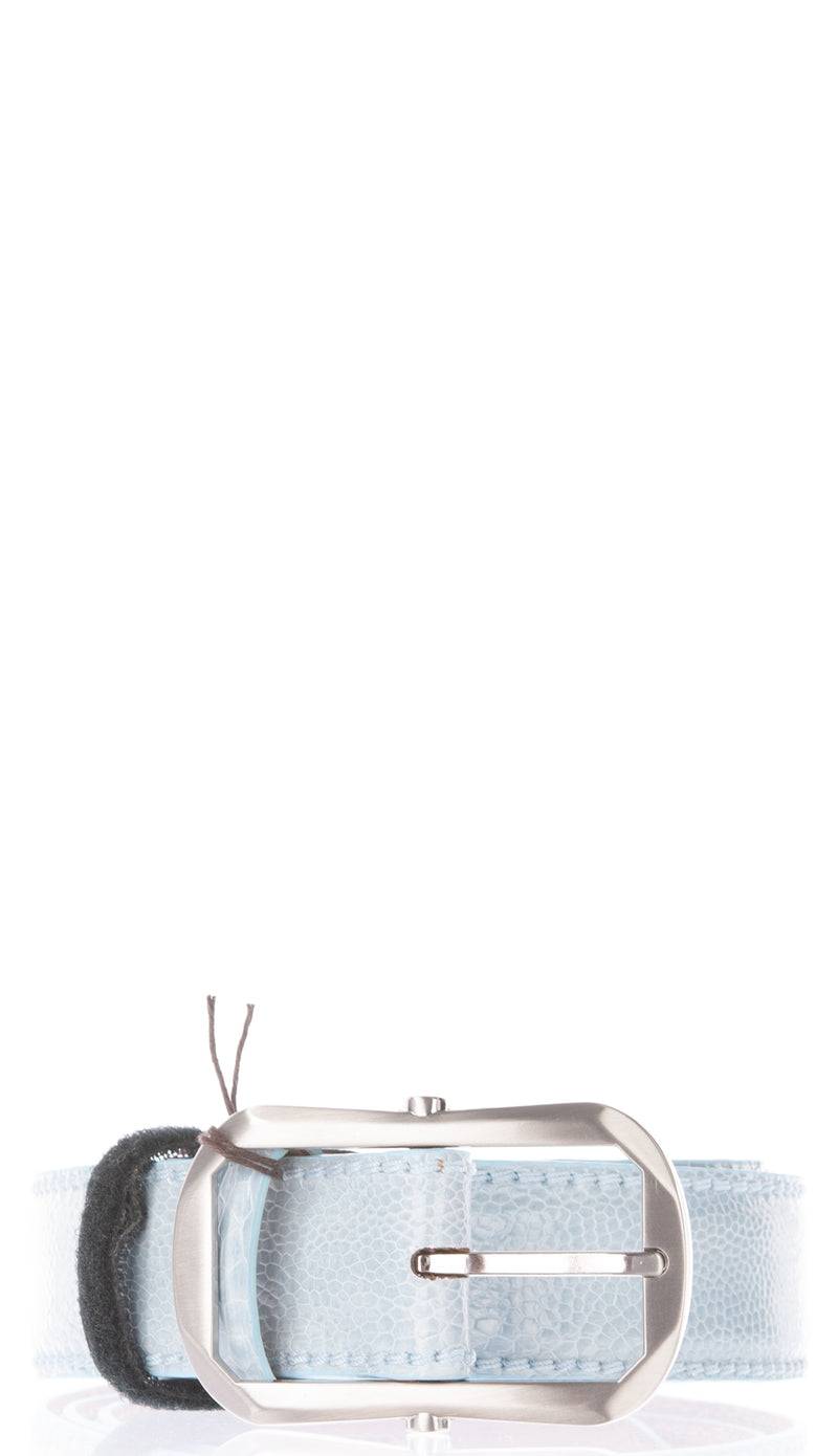 Gürtel „Strauß“ Hellblau