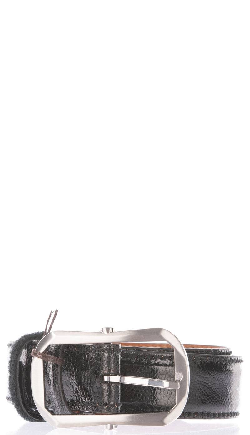 Gürtel „Strauß“ Schwarz