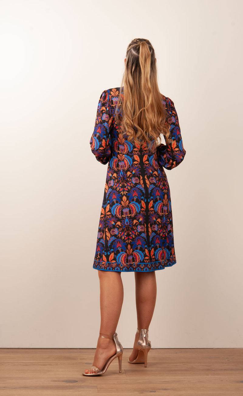 Hale Bob Kleid Schwarz | Blau | Multicolor