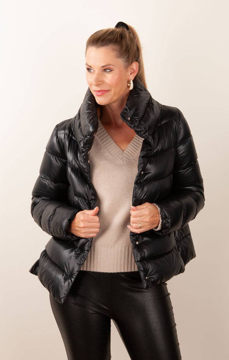 Herno Daunenjacke Schwarz