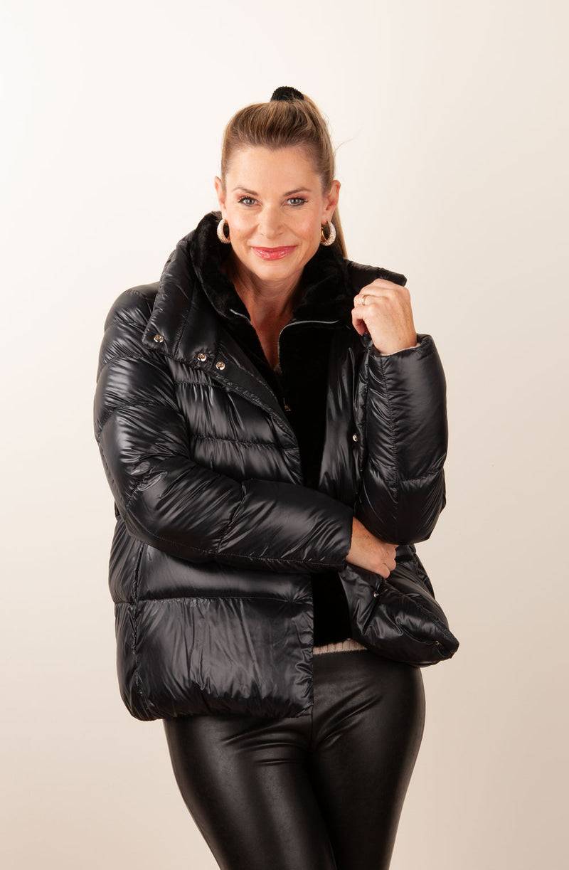 Herno Daunenjacke Schwarz