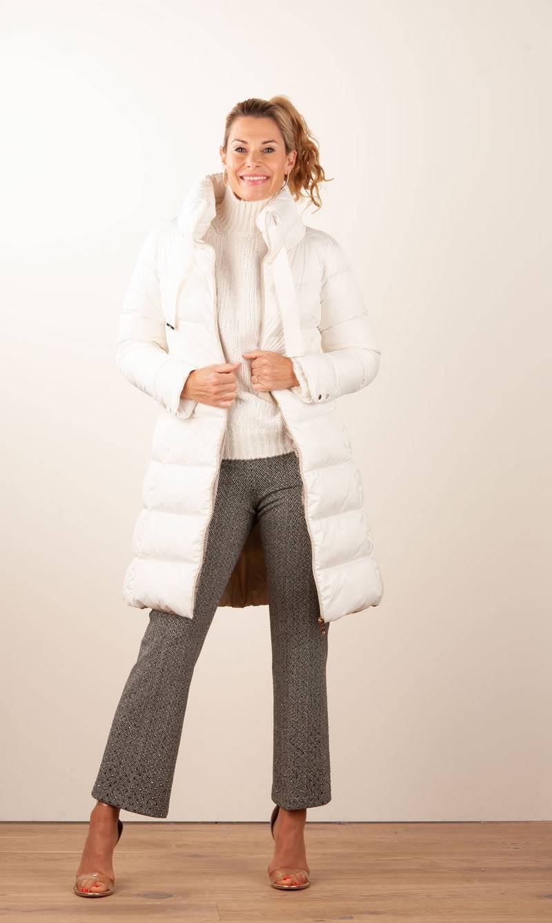 Herno Daunenmantel Weiß