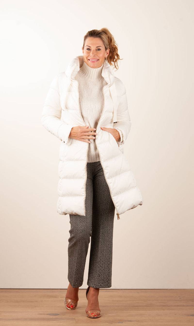 Herno Daunenmantel Weiß