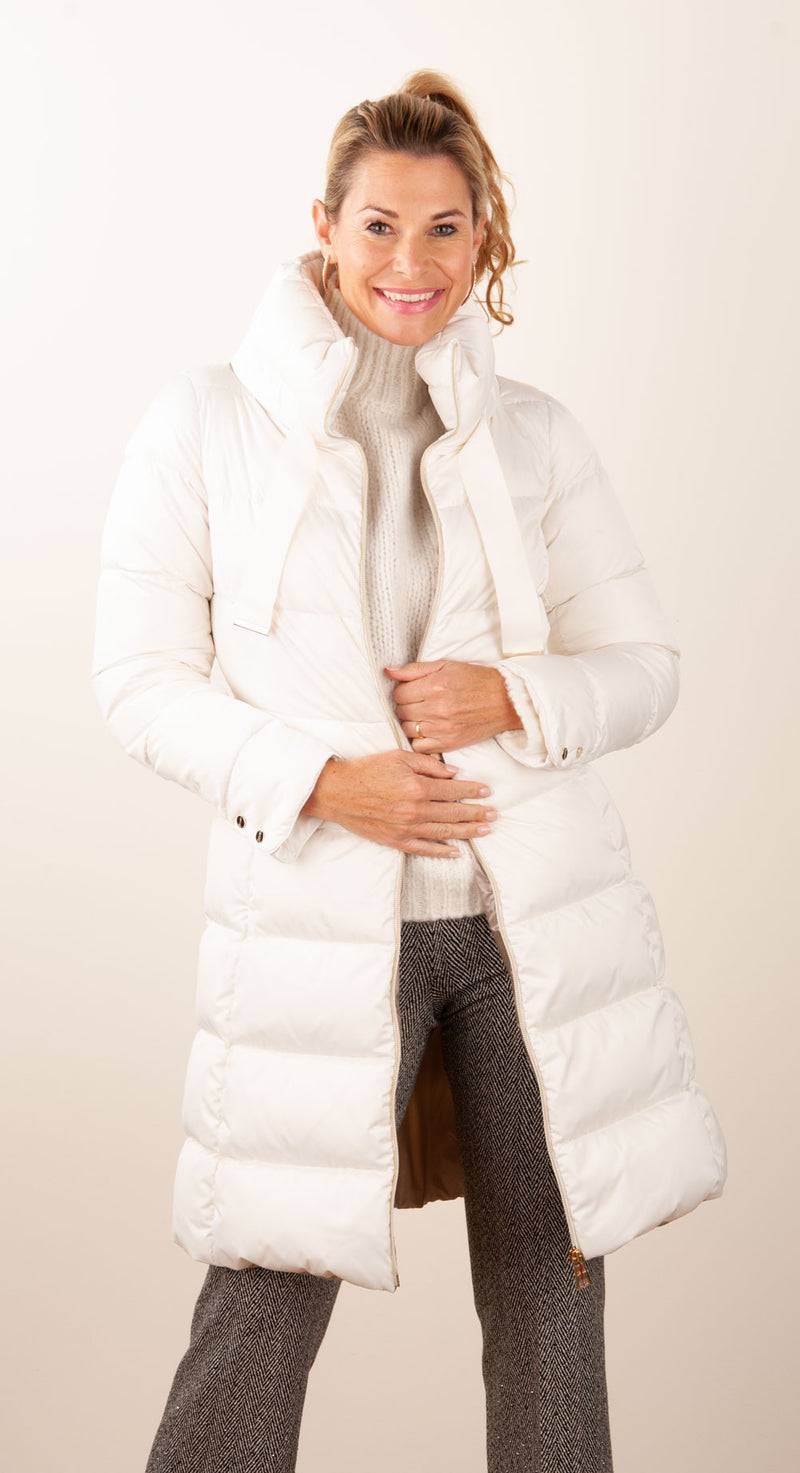 Herno Daunenmantel Weiß