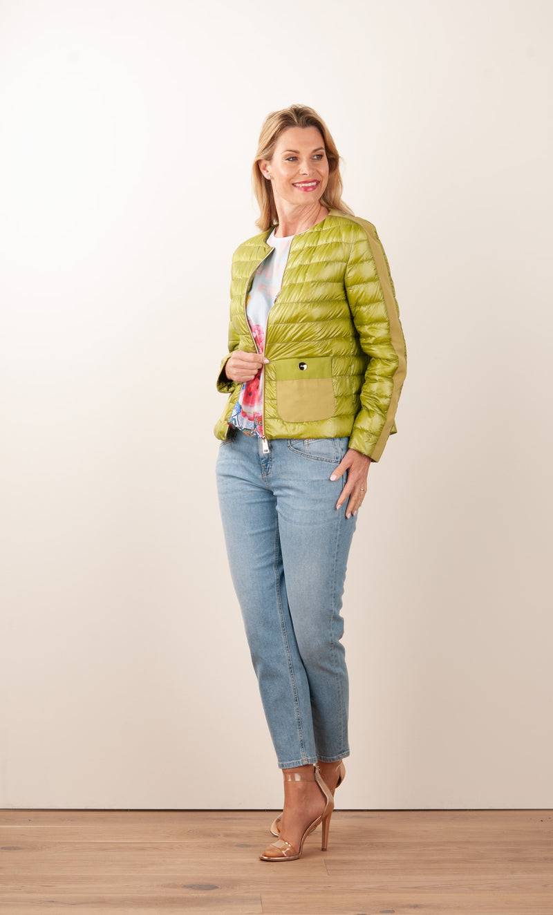 Herno Leichte Daunenjacke Grün